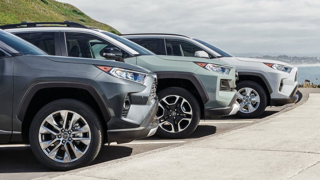 Toyota SUV Lineup.