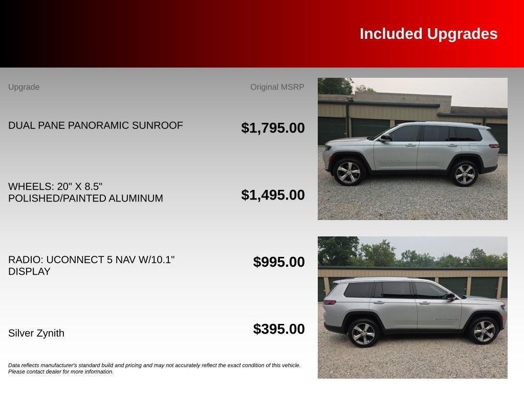 2021 Jeep Grand Cherokee L Limited