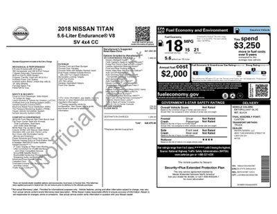 2018 Nissan Titan SV