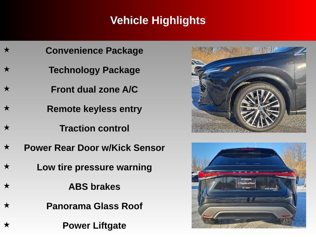 2025 Lexus RX 350h Premium Plus