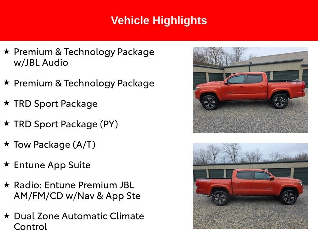 2017 Toyota Tacoma TRD Sport V6