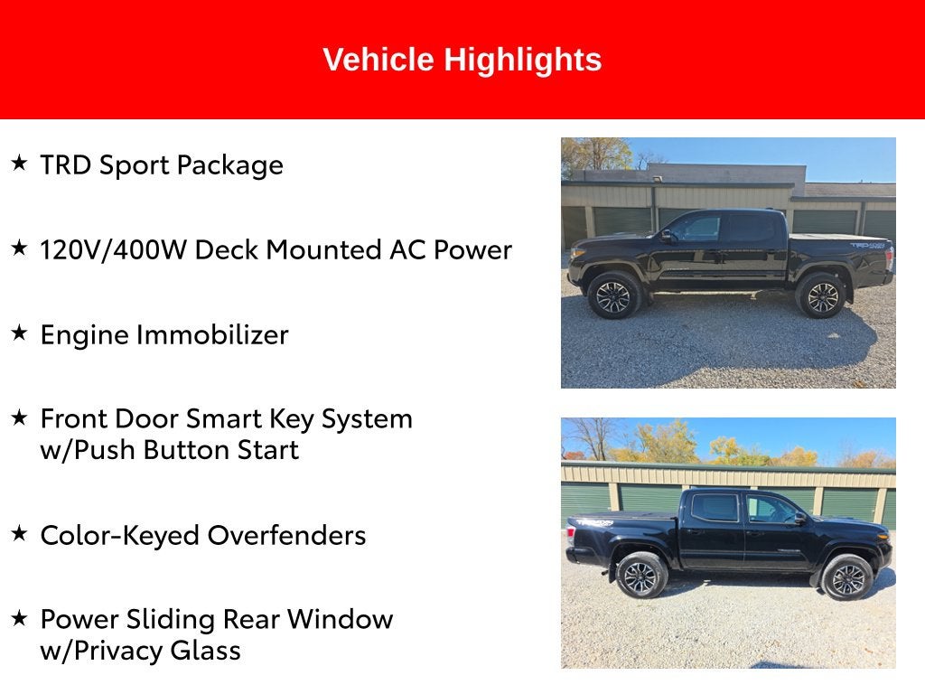 2023 Toyota Tacoma TRD Sport V6