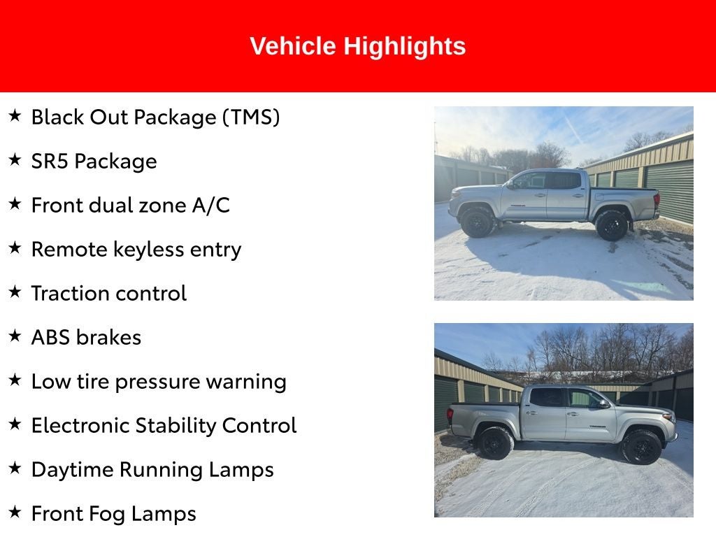 2022 Toyota Tacoma SR5 V6