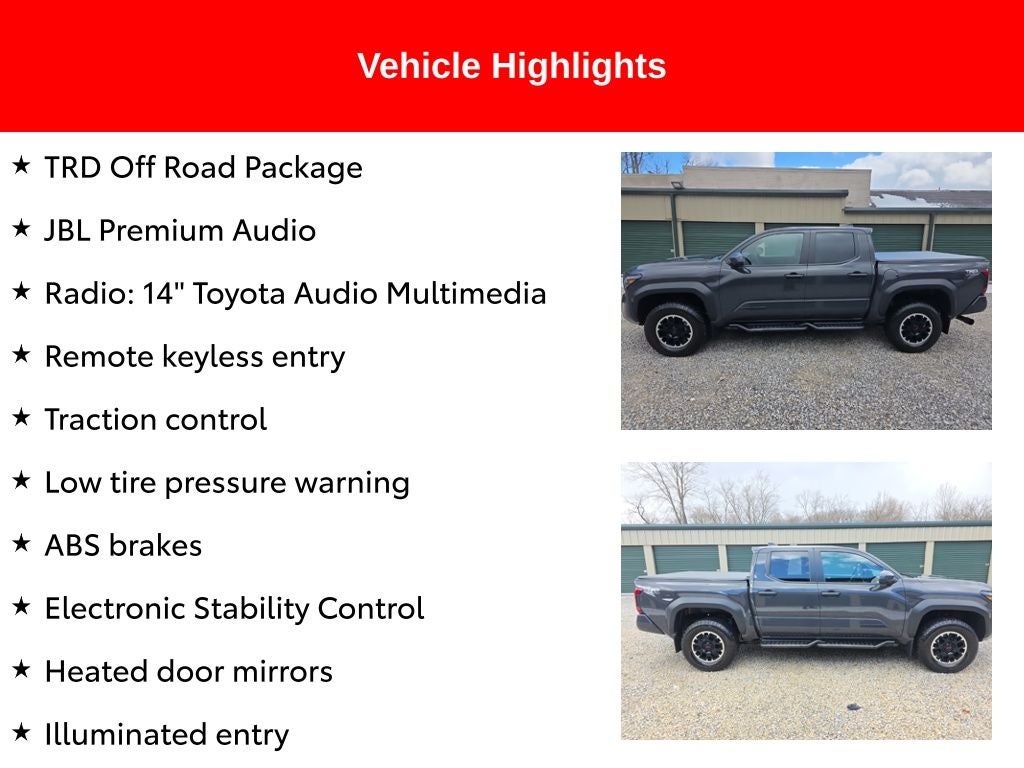 2024 Toyota Tacoma TRD Off-Road