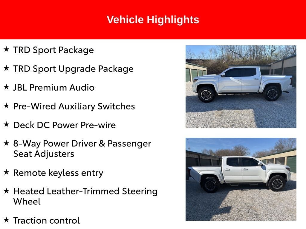 2024 Toyota Tacoma TRD Sport