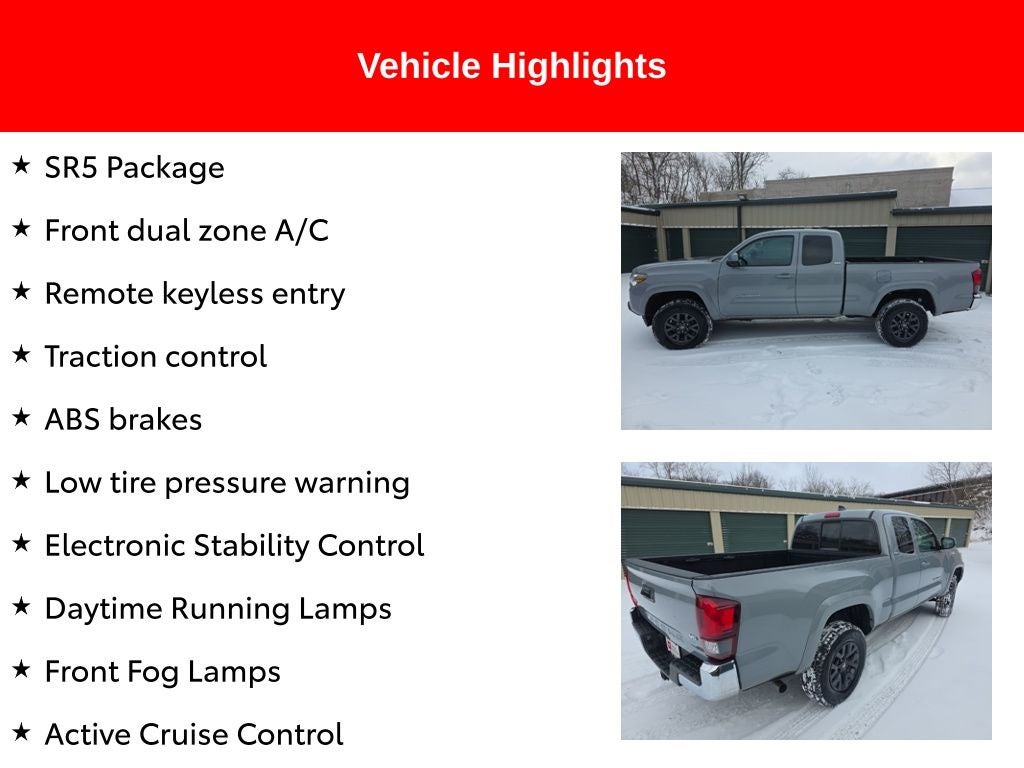 2021 Toyota Tacoma SR5 V6