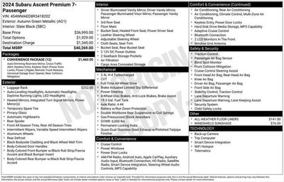 2024 Subaru Ascent Premium