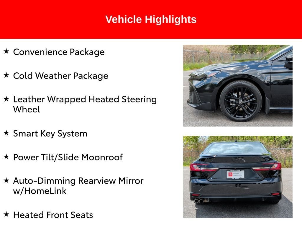 2025 Toyota Camry SE