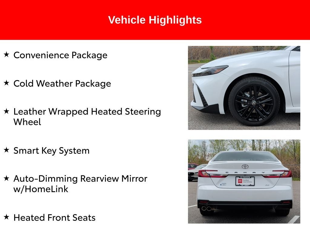 2025 Toyota Camry SE