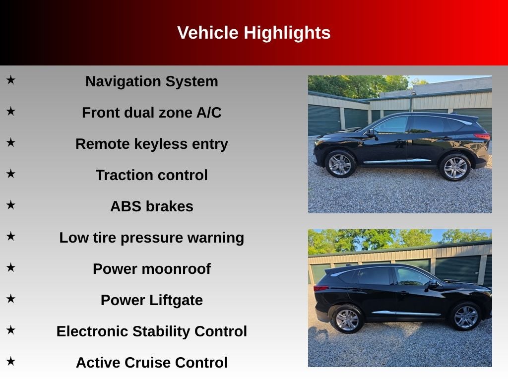 2021 Acura RDX Advance Package SH-AWD
