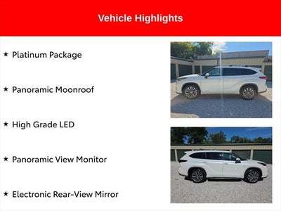 2020 Toyota Highlander Hybrid Platinum