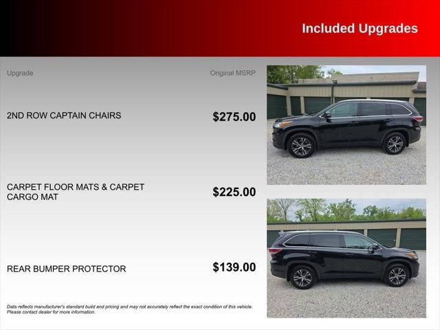 2016 Toyota Highlander XLE V6