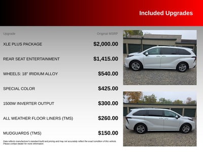 2024 Toyota Sienna XLE 7 Passenger