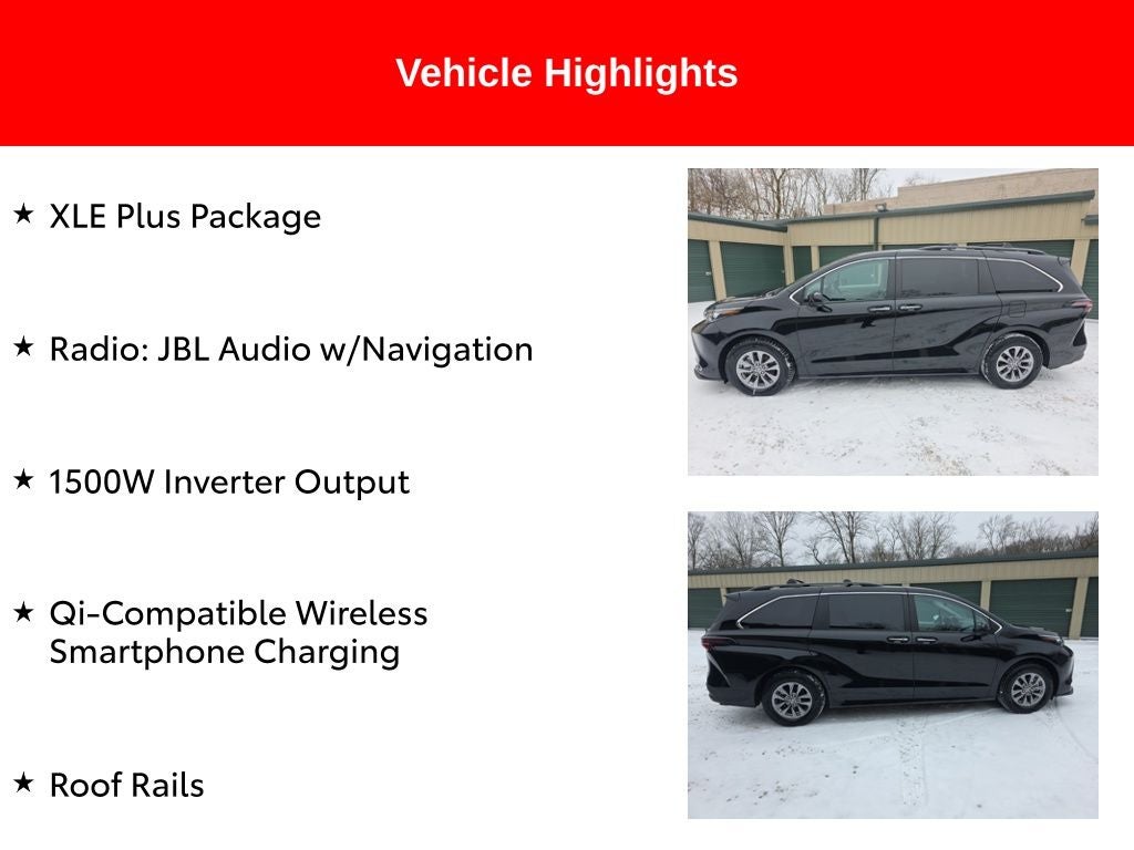 2024 Toyota Sienna XLE 7 Passenger