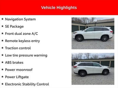 2018 Toyota Highlander SE