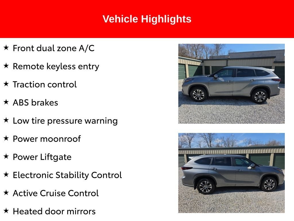 2026 Toyota Highlander XLE