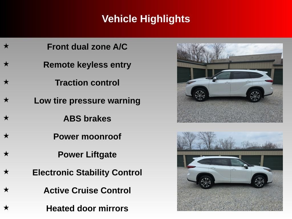 2023 Toyota Highlander XLE
