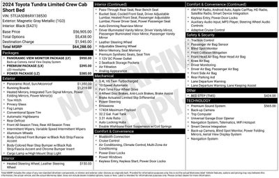 2024 Toyota Tundra Limited