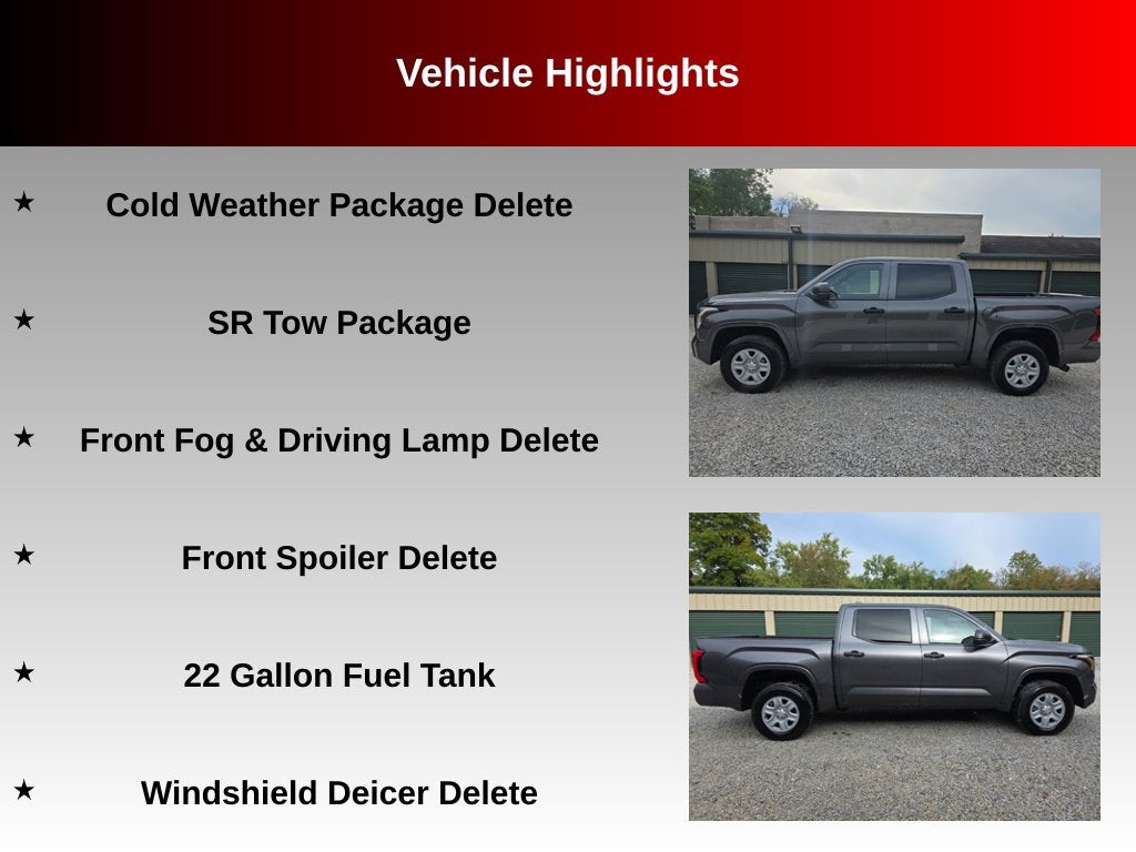 2025 Toyota Tundra SR