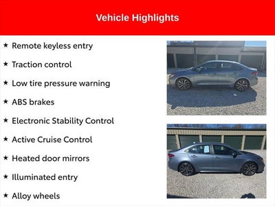 2022 Toyota Corolla SE