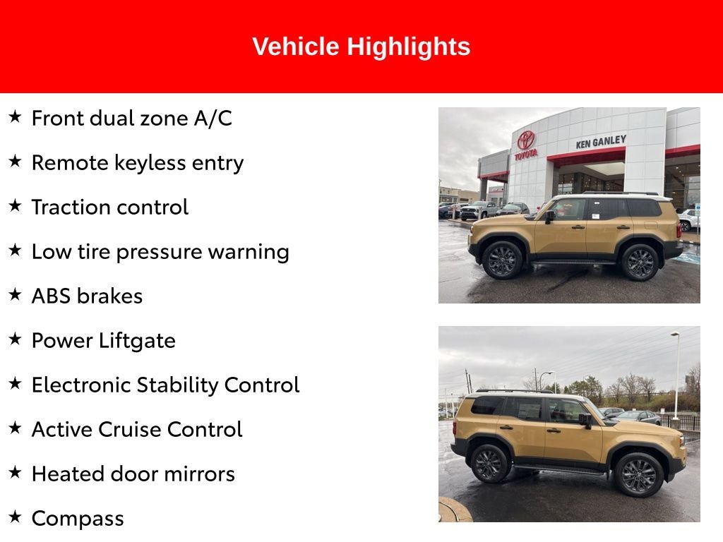 2026 Toyota Land Cruiser Base