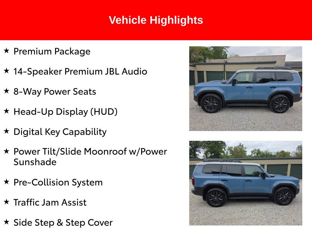 2025 Toyota Land Cruiser Base