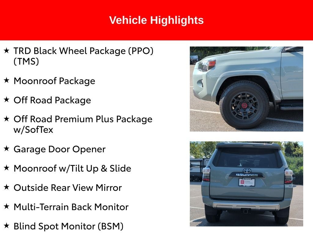 2022 Toyota 4Runner TRD Off-Road Premium