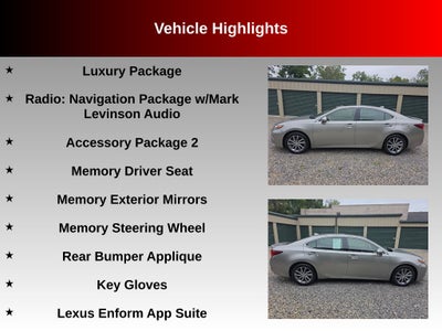 2018 Lexus ES 300h