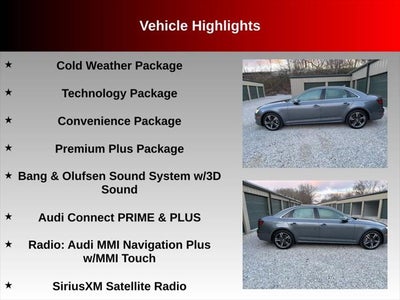 2017 Audi A4 2.0T Premium Plus quattro