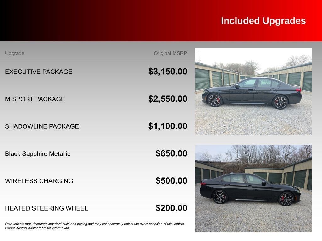 2023 BMW 5 Series 540i xDrive