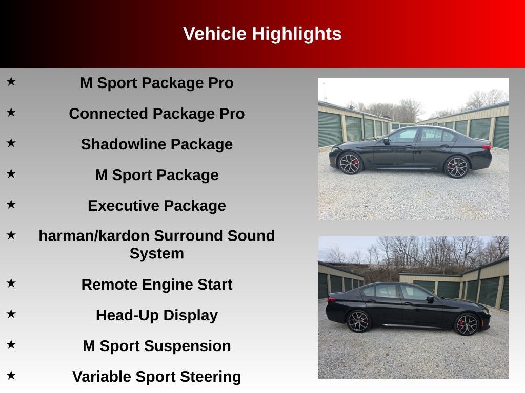 2023 BMW 5 Series 540i xDrive