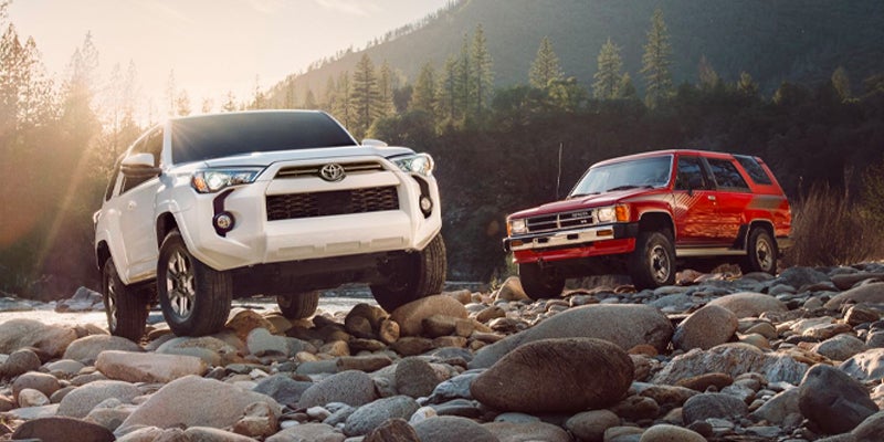 Some trim options of the 2024 Toyota 4Runner in Kent, OH