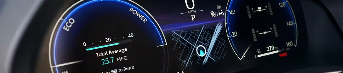 The infotainment screen in the 2024 Toyota Grand Highlander in Kent, OH