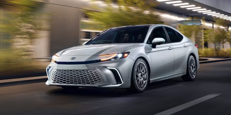 An exterior trim option of the 2025 Toyota Camry in Kent, OH