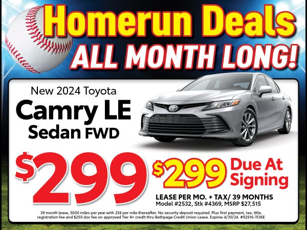2024 Toyota Camry - Lease