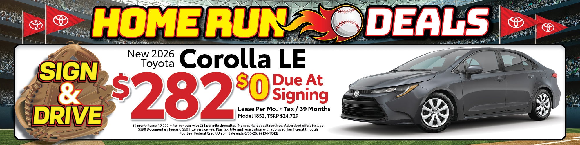 New 2026 Toyota Corolla LE