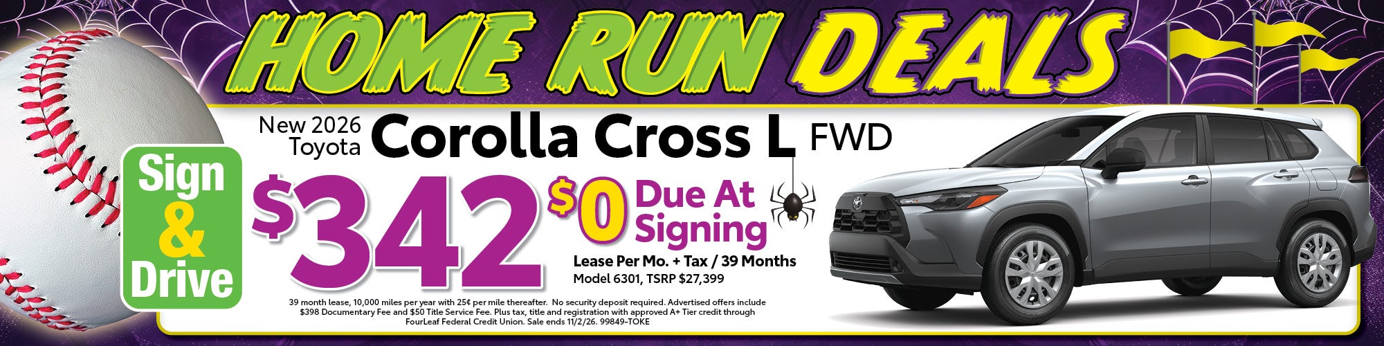 New 2026 Corolla Cross L