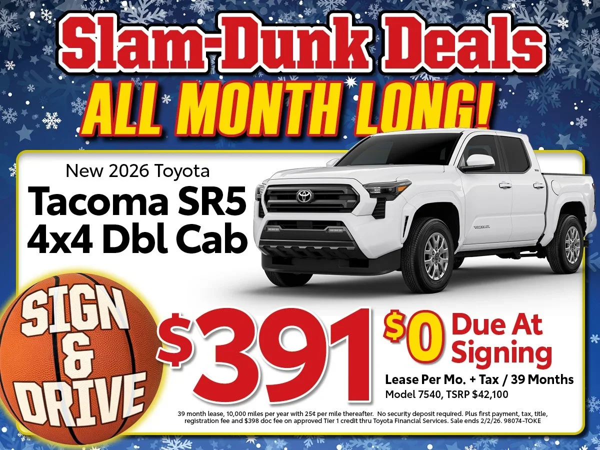 	 Sign and Drive Tacoma Lease